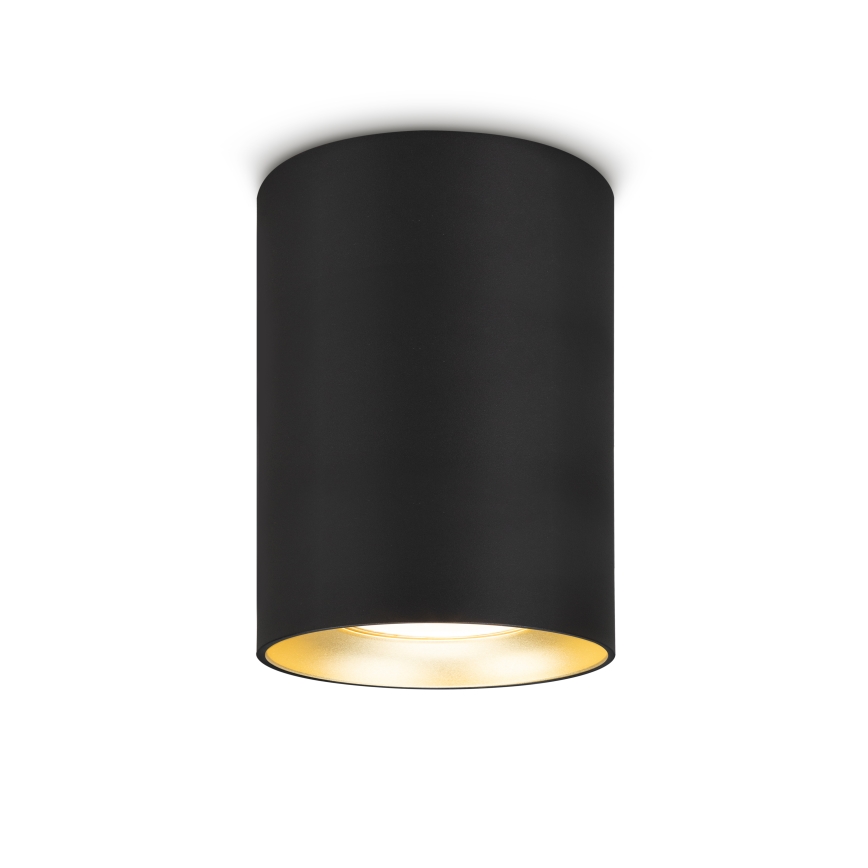 Brilagi - Spotlampe TRINE 1xGU10/30W/230V sort/guldfarvet