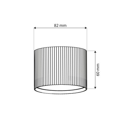 Brilagi - STRIPY LED RGB+CCT dæmpbar spot 1xGX53/14W/230V 2700-6500K Wi-Fi Tuya beige