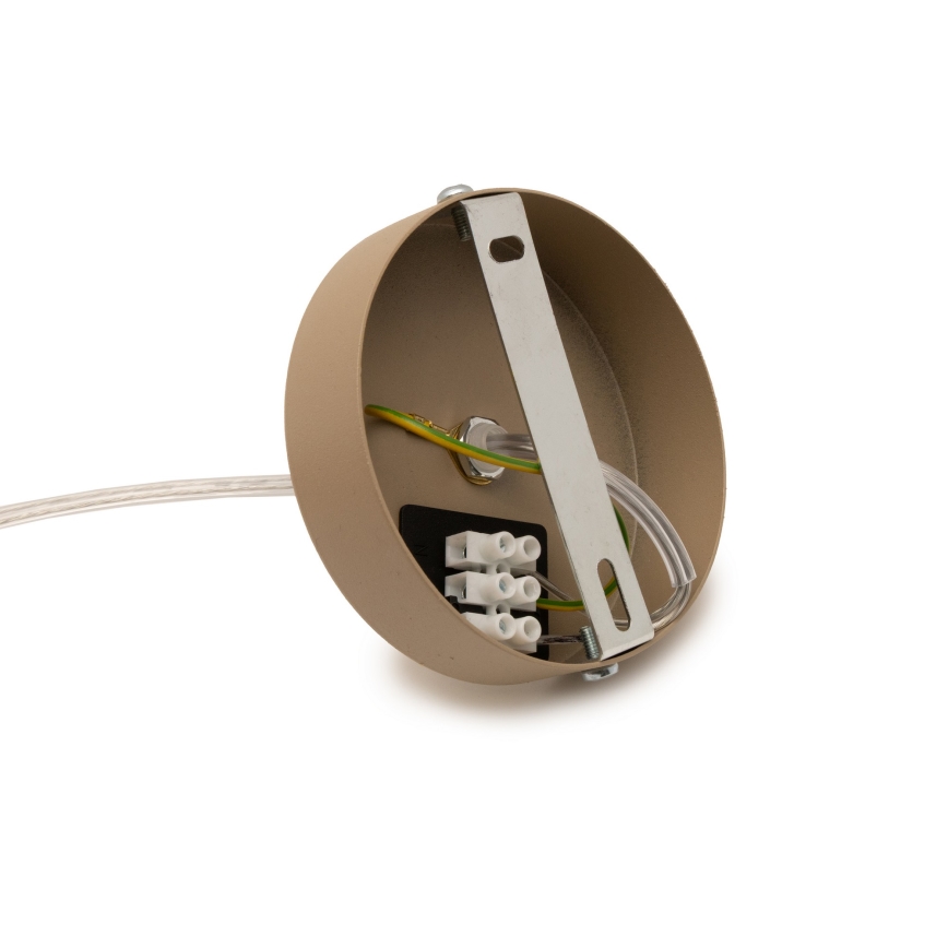 Brilagi - Strømkabel PARTY 1xE27/60W/230V Ø 10 cm beige