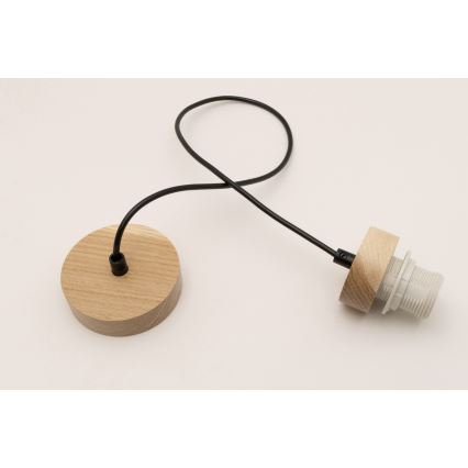 Brilagi - Strømkabel PARTY 1xE27/60W/230V, Ø 10 cm, eg