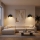 Brilagi - SÆT 2x Væglampe WABI SABI 1xE14/40W/230V sort