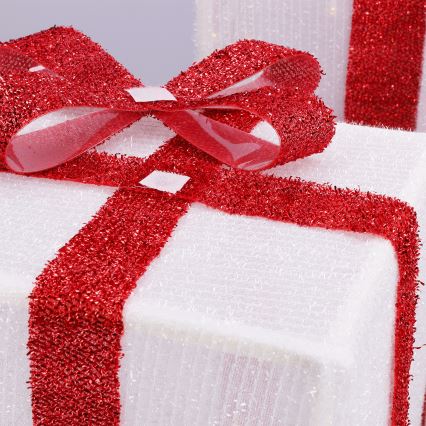 Brilagi - SÆT med 3x LED udendørs juledekorationer LED/2,6W/3xAA IP44 gaver