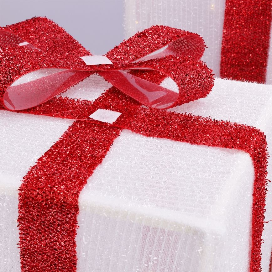 Brilagi - SÆT med 3x LED udendørs juledekorationer LED/2,6W/3xAA IP44 gaver