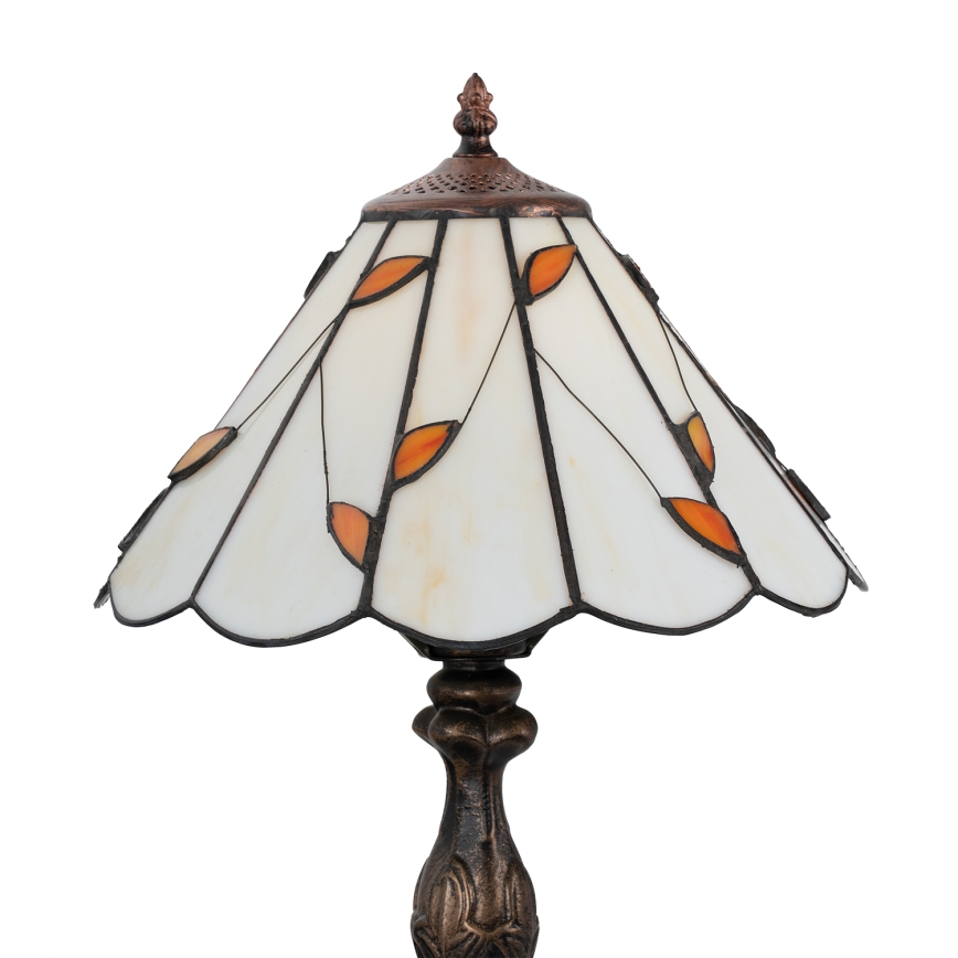 Brilagi - Tiffany-bordlampe FOLIA 1xE27/60W/230V