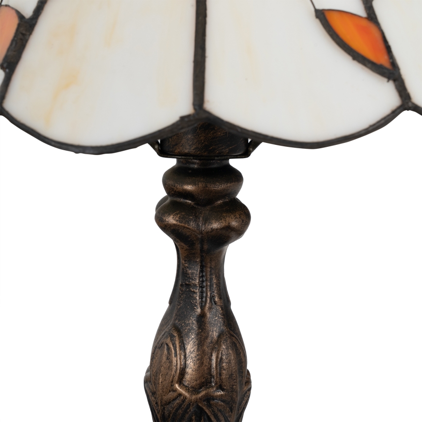 Brilagi - Tiffany-bordlampe FOLIA 1xE27/60W/230V