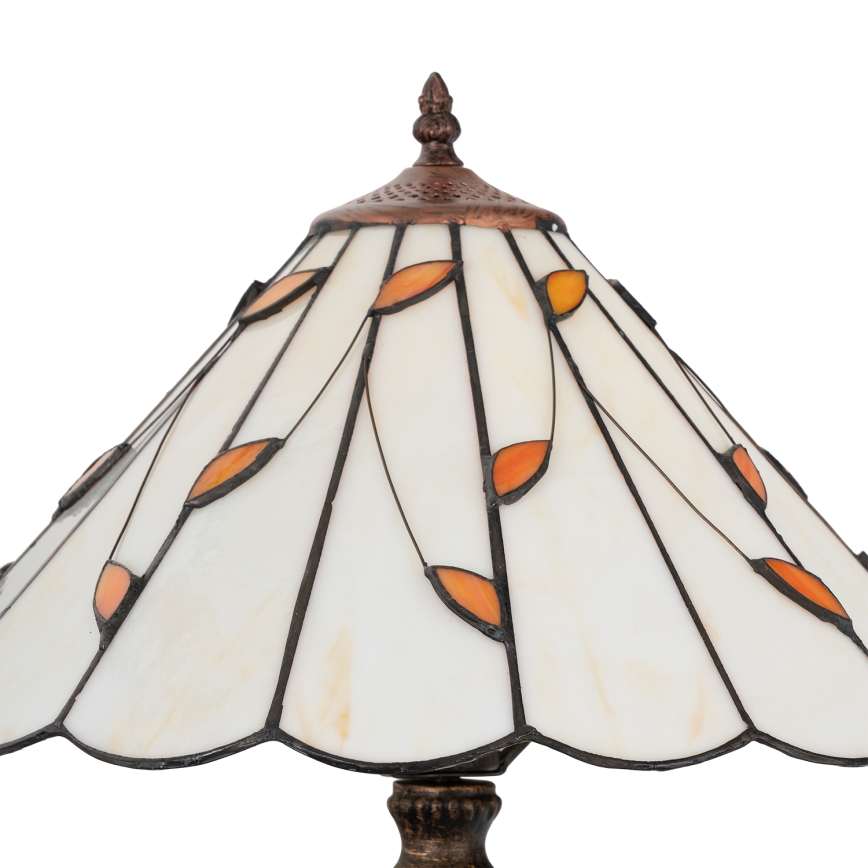 BRILAGI - Tiffany bordlampe FOLIA 1xE27/60W/230V