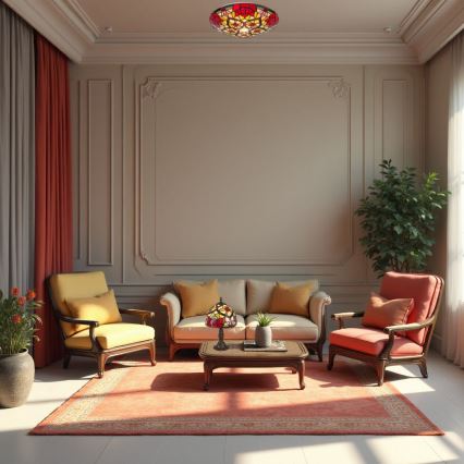 Brilagi - Tiffany bordlampe GARLAN 1xE14/40W/230V