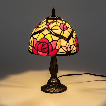 Brilagi - Tiffany bordlampe GARLAN 1xE14/40W/230V