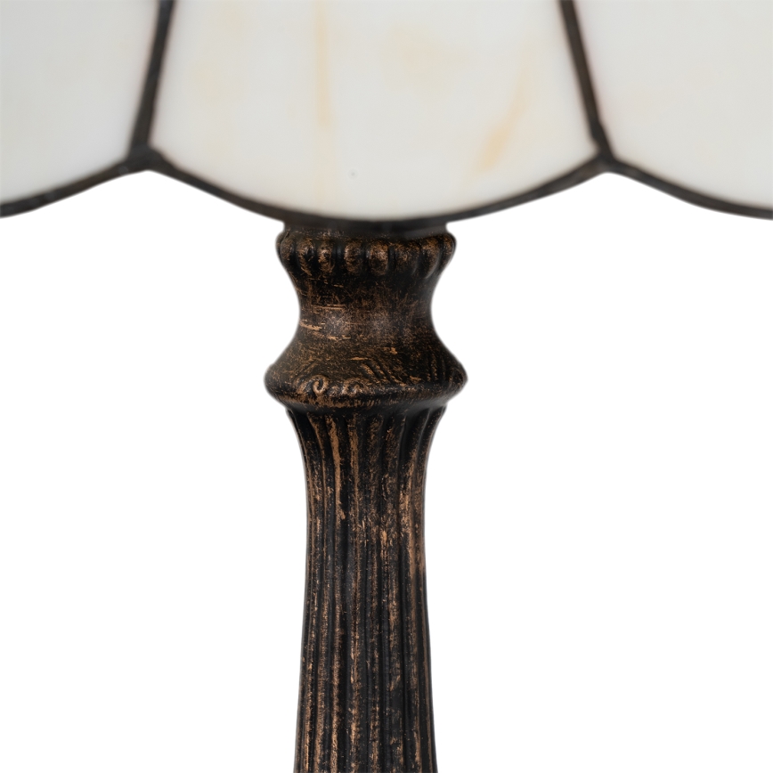 Brilagi - Tiffany bordlampe i glasmosaik FOLIA 2xE27/60W/230V