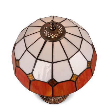 Brilagi - Tiffany-bordlampe i glasmosaik SIENNA 1xE27/60W/230V