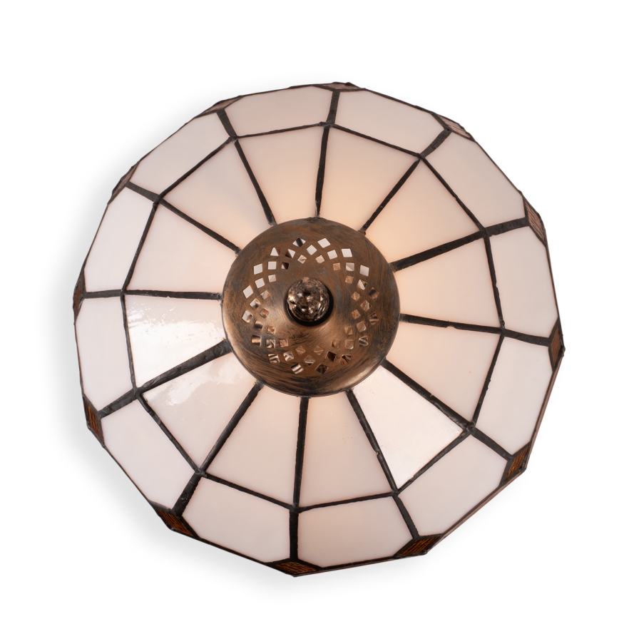 Brilagi - Tiffany-bordlampe i glasmosaik SIENNA 1xE27/60W/230V