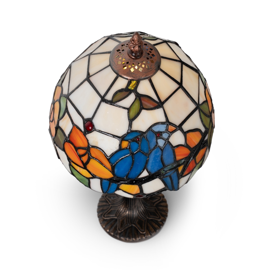 Brilagi - Tiffany bordlampe JUNGLE 1xE27/60W/230V