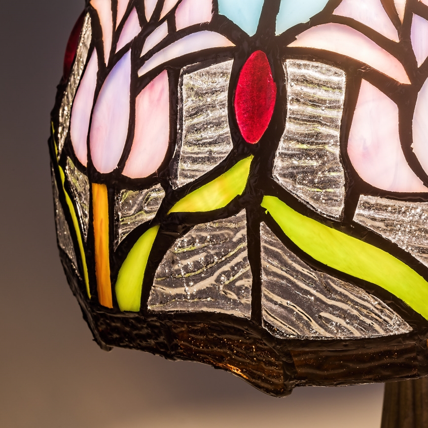 Brilagi - Tiffany bordlampe LORAS 1xE14/40W/230V