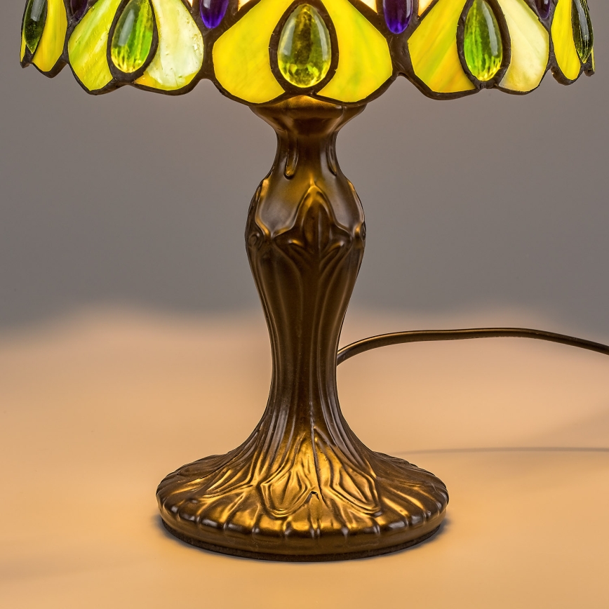 Brilagi - Tiffany-bordlampe MARGARET 1xE14/40W/230V