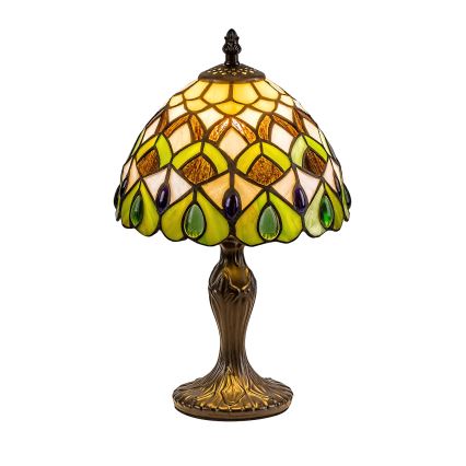 Brilagi - Tiffany-bordlampe MARGARET 1xE14/40W/230V