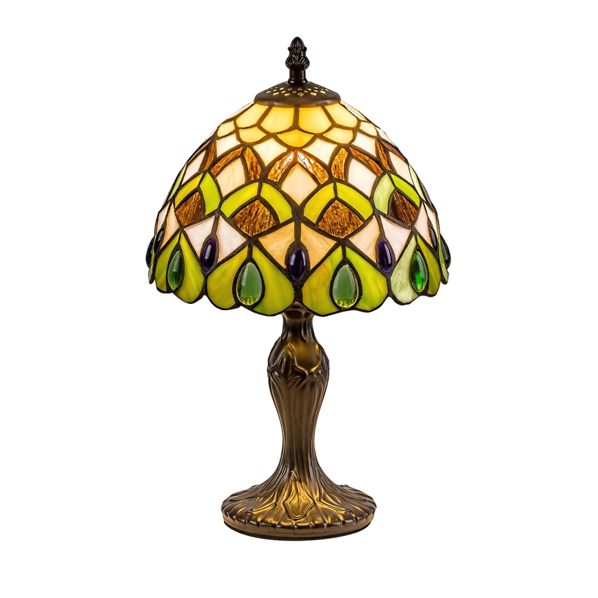 Brilagi - Tiffany-bordlampe MARGARET 1xE14/40W/230V