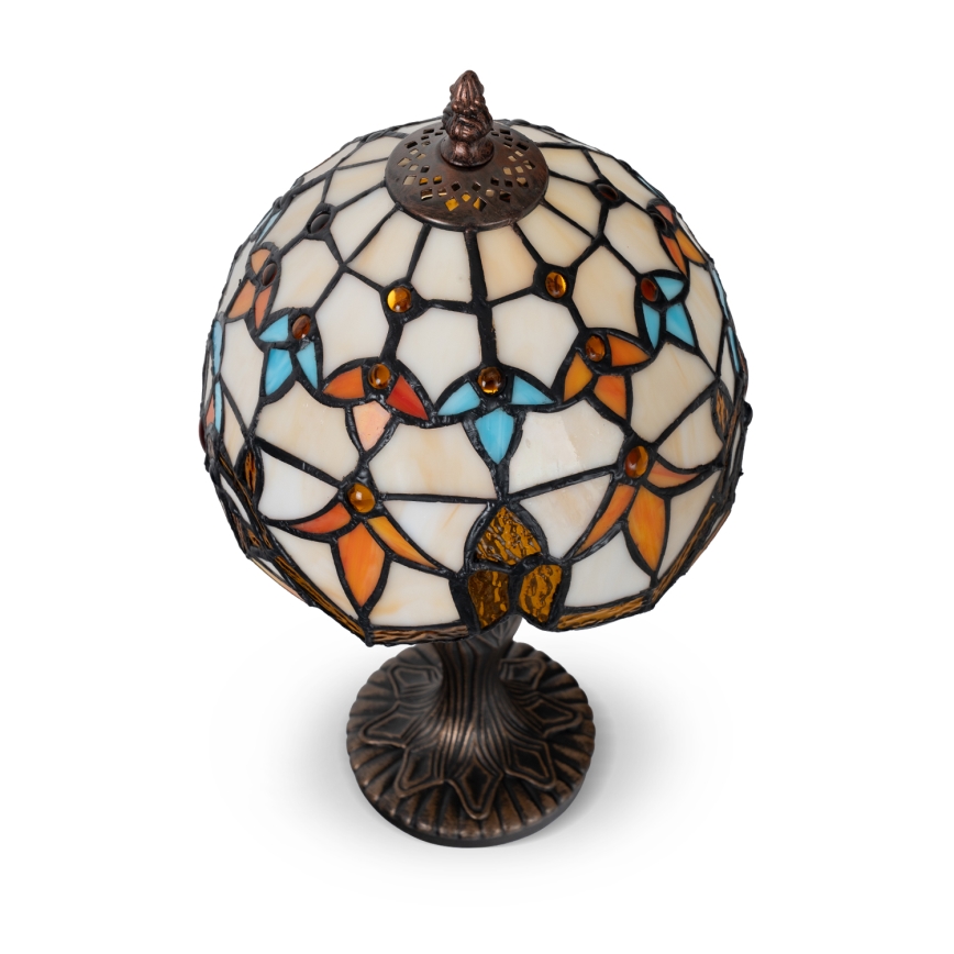 Brilagi - Tiffany-bordlampe MIRABELLA i glasmosaik 1xE27/60W/230V