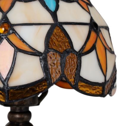 Brilagi - Tiffany-bordlampe MIRABELLA i glasmosaik 1xE27/60W/230V