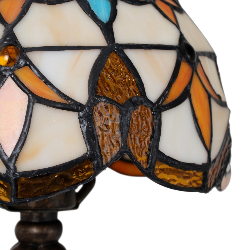 Brilagi - Tiffany-bordlampe MIRABELLA i glasmosaik 1xE27/60W/230V