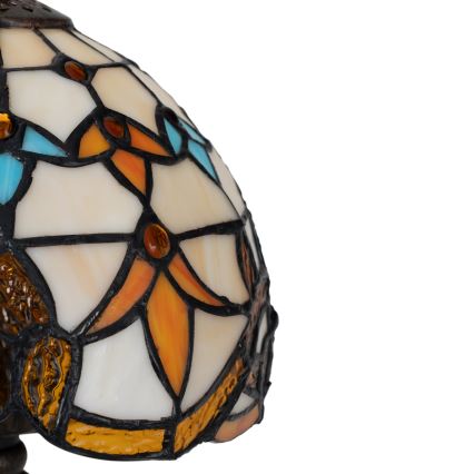 Brilagi - Tiffany-bordlampe MIRABELLA i glasmosaik 1xE27/60W/230V