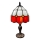 Brilagi - Tiffany-bordlampe SIENNA 1xE27/60W/230V