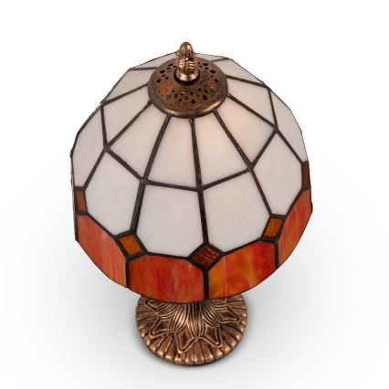 Brilagi - Tiffany-bordlampe SIENNA 1xE27/60W/230V