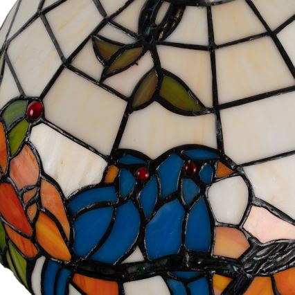 Brilagi - Tiffany-glas bordlampe JUNGLE 1xE27/60W/230V