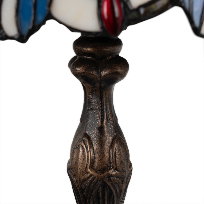 Brilagi - Tiffany-glas bordlampe JUNGLE 1xE27/60W/230V