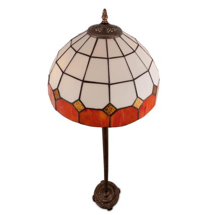 Brilagi - Tiffany-glas gulvlampe SIENNA 2xE27/60W/230V