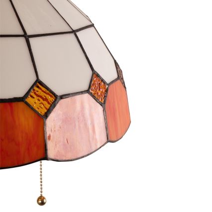 Brilagi - Tiffany-glas gulvlampe SIENNA 2xE27/60W/230V