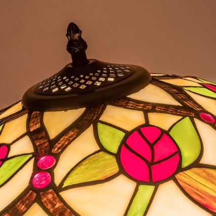 Brilagi - Tiffany-gulvlampe GARLAN 2xE27/60W/230V