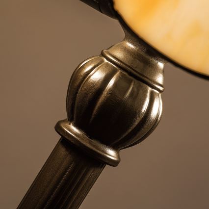 Brilagi - Tiffany-gulvlampe i farvet glas DORAN 2xE27/60W/230V