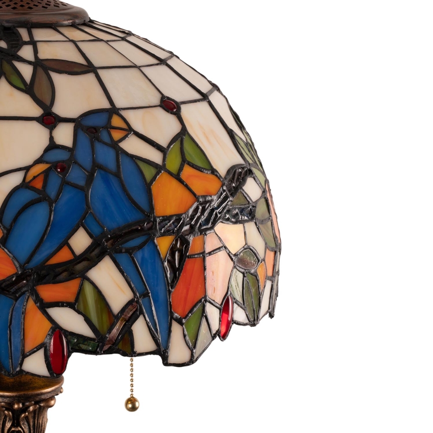 Brilagi - Tiffany-gulvlampe i farvet glas JUNGLE 2xE27/60W/230V