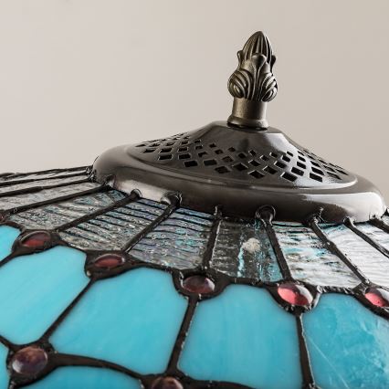 Brilagi - Tiffany-gulvlampe med glasmosaik LORAS 2xE27/60W/230V