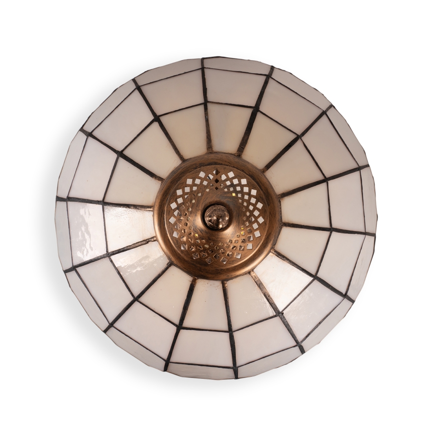 Brilagi - Tiffany-lampe i farvet glas SIENNA 2xE27/60W/230V
