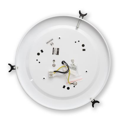 Brilagi - Tiffany loftlampe i farvet glas IVORY 2xE27/60W/230V Ø 40 cm