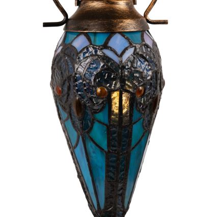Brilagi - Tiffany-stil bordlampe MIRABELLA 1xE27/60W/230V + 1xE14/40W