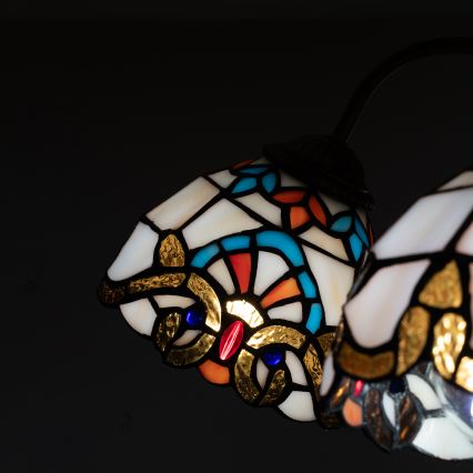 Brilagi - Tiffany-stil loftlampe MIRABELLA 5xE27/60W/230V Ø 60 cm