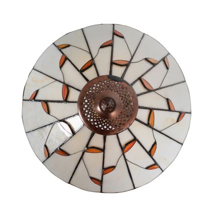 Brilagi - Tiffany-vitrajlampe FOLIA 1xE27/60W/230V