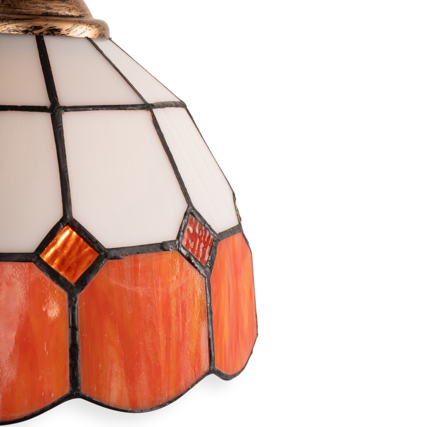 Brilagi - Tiffany-væglampe i farvet glas SIENNA 1xE14/40W/230V