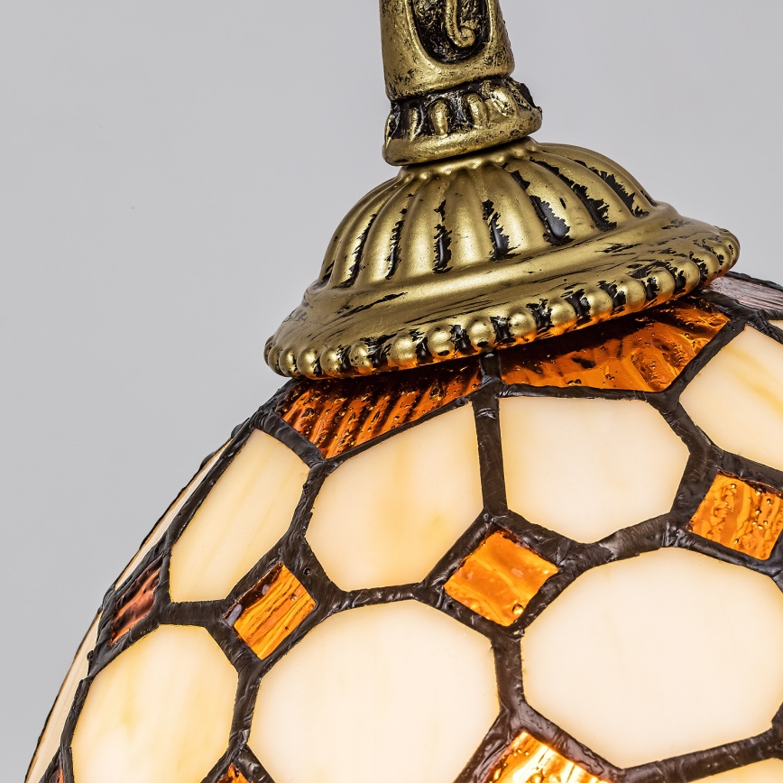 Brilagi - Tiffany-væglampe i glas DORAN 1xE27/40W/230V