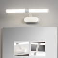 Brilagi - TUBEO 2-i-1 LED-spejlbelysning til badeværelset, 6 W, 230 V, 40 cm, IP44, hvid