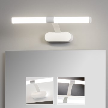 Brilagi - TUBEO 2-i-1 LED-spejlbelysning til badeværelset, 6 W, 230 V, 40 cm, IP44, hvid