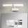 Brilagi - TUBEO 2-i-1 LED-spejlbelysning til badeværelset, 6 W, 230 V, 40 cm, IP44, hvid