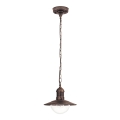 Brilagi - Udendørs hængelampe MOLDE 1xE27/60W IP44 bronze/patina