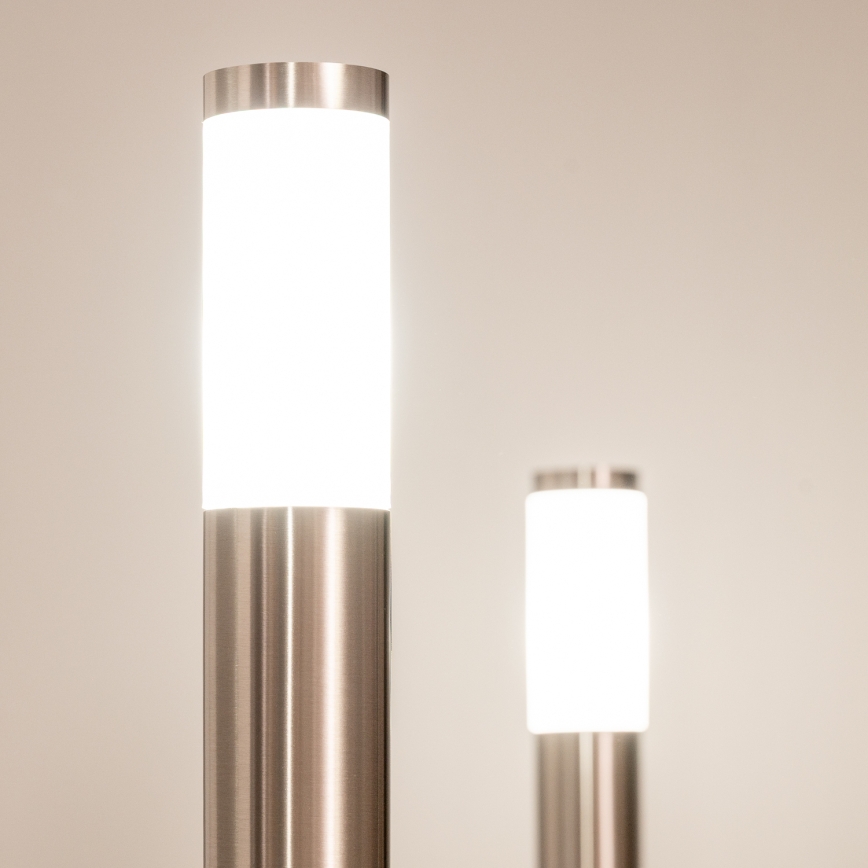 BRILAGI - Udendørs lampe ELIA 1xE27/20W/230V IP44 50 cm mat krom