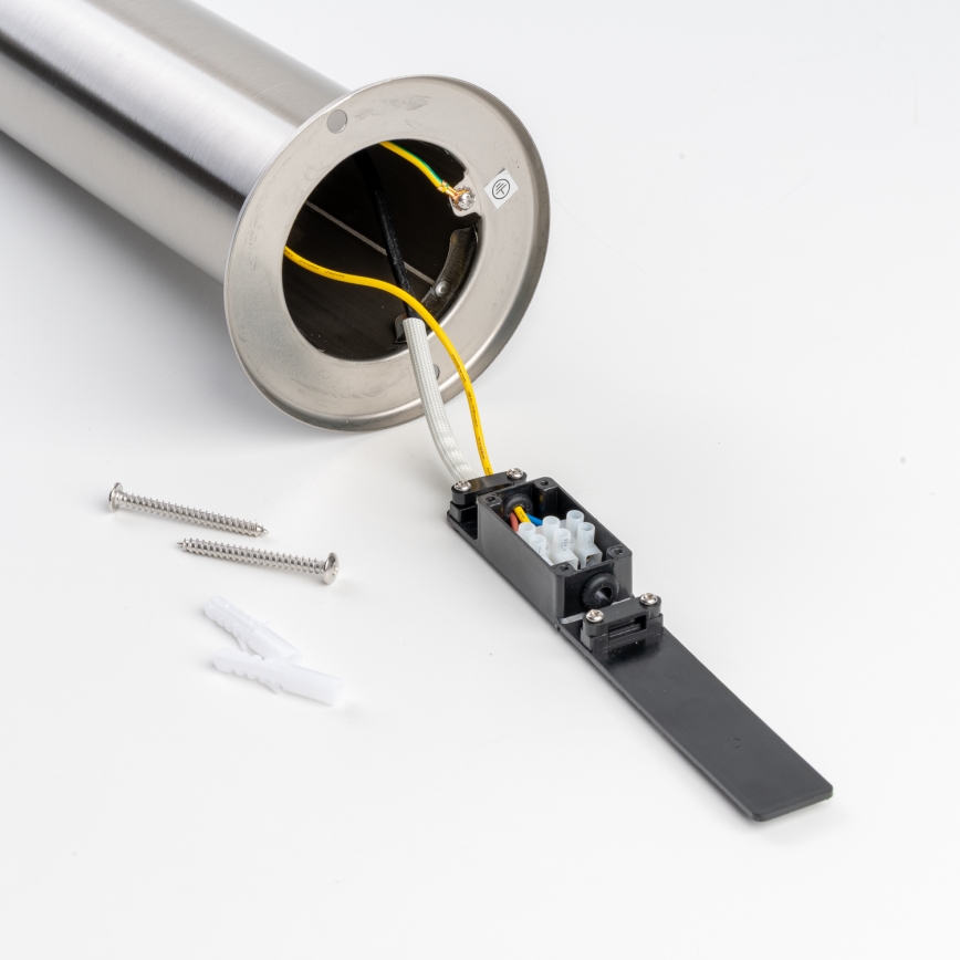 BRILAGI - Udendørs lampe ELIA 1xE27/20W/230V IP44 50 cm mat krom