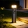 Brilagi - Udendørs lampe med 2 SCHUKO-udtag PILLAR 1xG9/11W/230V IP44 antracit