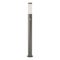 Brilagi - Udendørs lampe med bevægelsessensor ELIA 1xE27/20W/230V IP44 100 cm mat krom