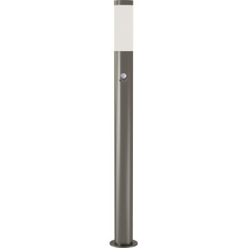 Brilagi - Udendørs lampe med bevægelsessensor ELIA 1xE27/20W/230V IP44 100 cm mat krom